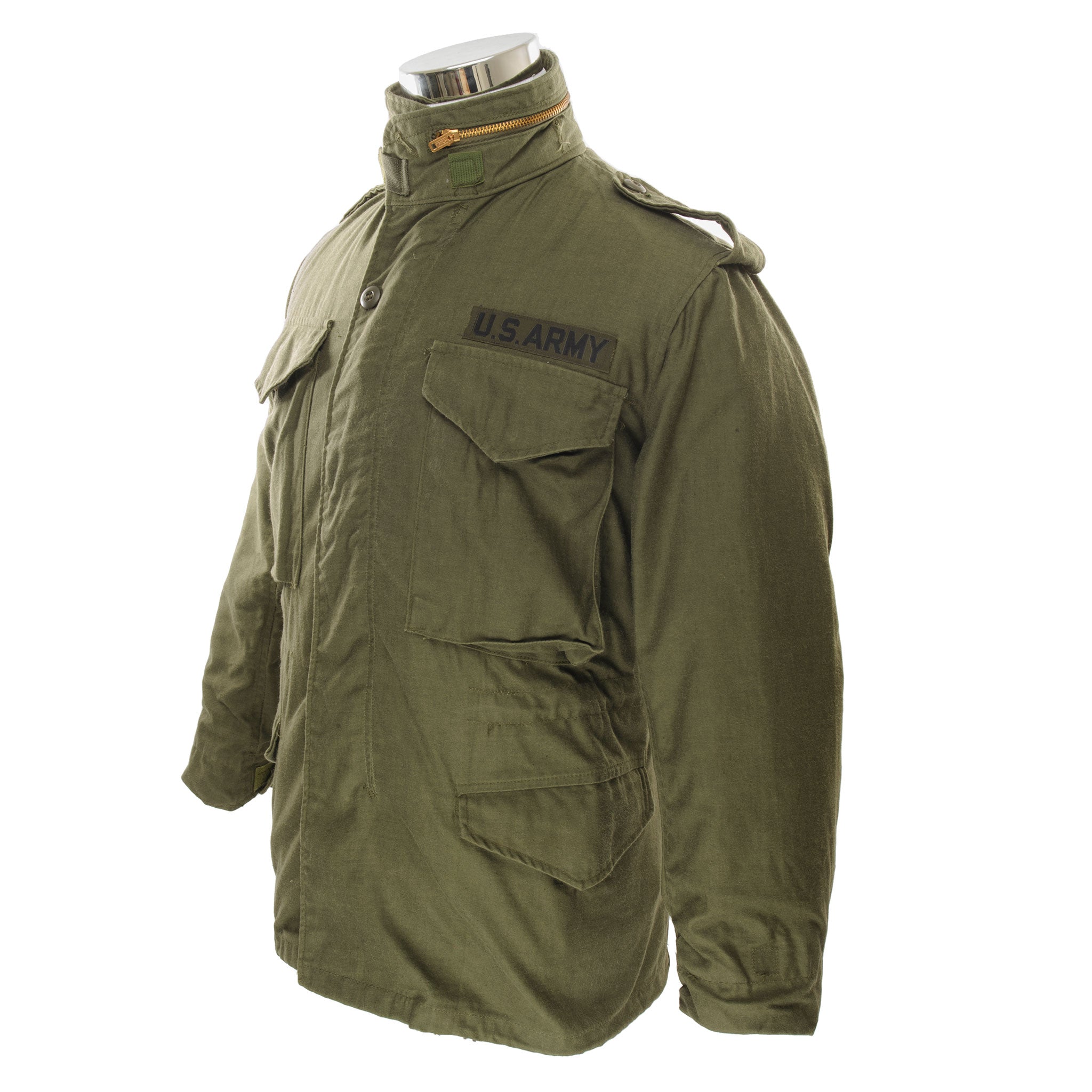 VINTAGE US ARMY M-1965 M65 1981 FIELD JACKET SIZE XS XSMALL SHORT