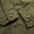 Vintage US Army Cotton Sateen Utility Shirt P-64 P64 Vietnam War 1973 Size 14 1/2 X 33 Deadstock Nos  DSA-100-67-C-0351  8405-781-8946
