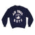 Vintage Blue USAF Air Force ROTC Wolfpack Warrior NCSU DET. 595 Sweatshirt 1980s Size Large