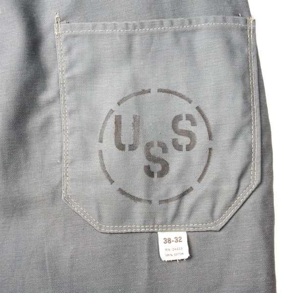 ヴィンテージ 米海軍 ユーティリティパンツ USS サイズ 36X31 1960 年代