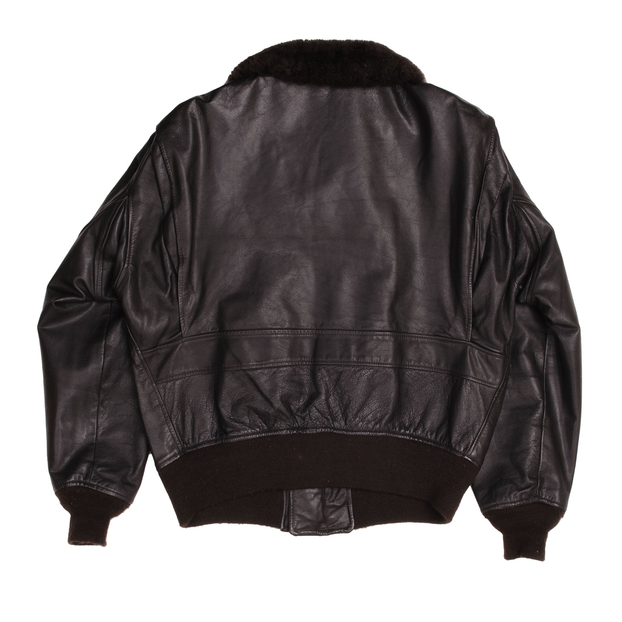 VINTAGE USN US NAVY LEATHER JACKET FLYERS TYPE G-1 G1 1982 SIZE 46 MIL-J-7823E VINTAGE USN US NAVY LEATHER JACKET FLYERS TYPE G-1 G1 1982 SIZE 46 MIL-J-7823E