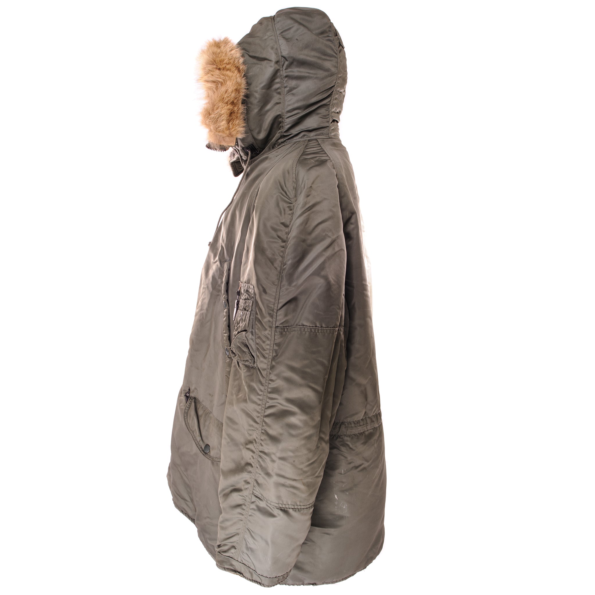 VINTAGE USAF N 3B N3B FLIGHT PARKA 1964 VIETNAM WAR SIZE XL Rare Gear USA
