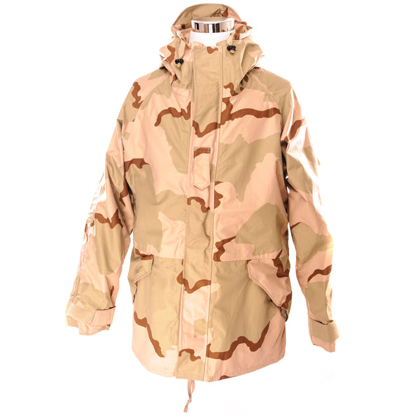 Vintage US Army M-1965 M65 Parka Desert Camouflage 2002 Size XLarge Long Deadstock.  Stock NO. 8415-01-470-2844  SP0100-02-D-4014