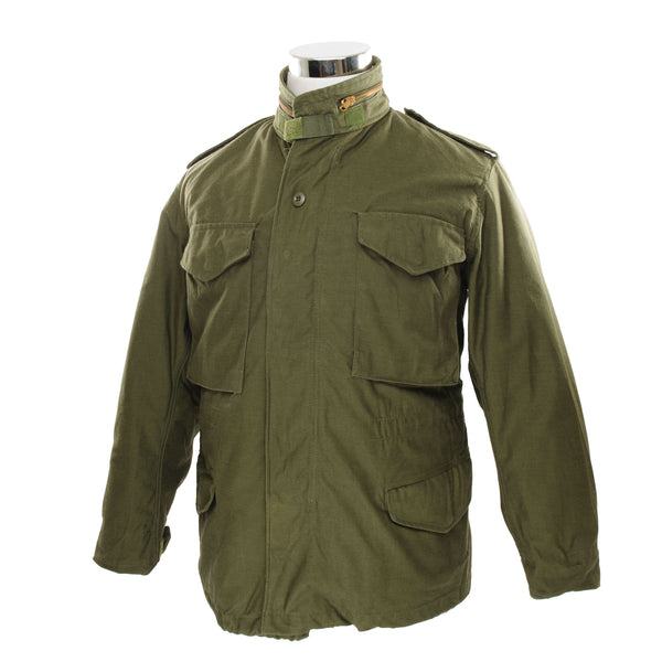 Us Army M-1965 M65 Field Jacket 1980 Size Small Short Like New  STOCK NO. 8415-00-782-2935  DLA100-80-C-3303