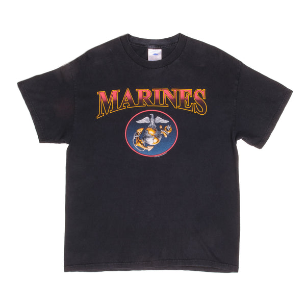 Vintage USMC United States Marines Corporation Tee Shirt 2001 Size Large Made In USA