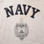 Vintage United States Navy US Naval Academy Hoodie Sweatshirt Size Medium Made In USA.