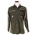VINTAGE US ARMY UTILITY SHIRT P-64 P64 1969 VIETNAM WAR SIZE 15 1/2 x 33 WITH PATCHES