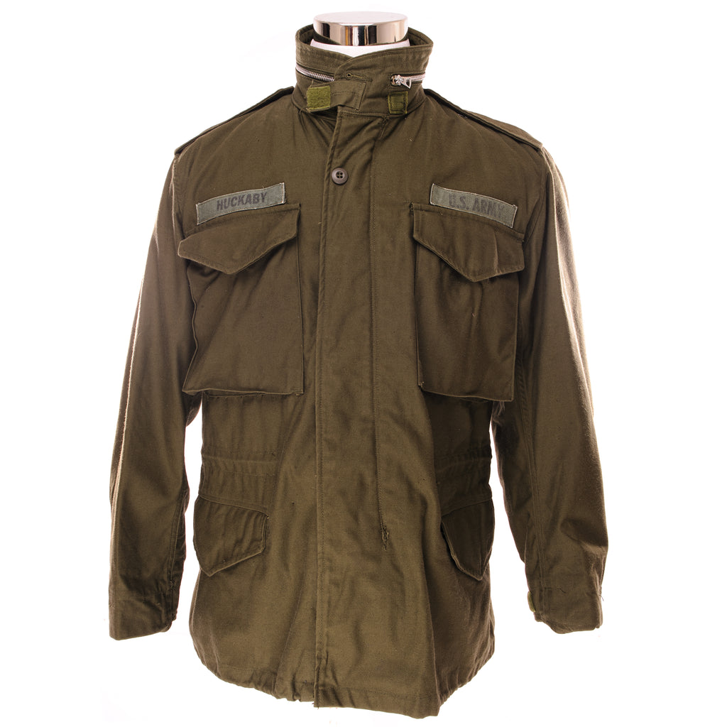 Vintage US Army M-1965 M65 Field Jacket 1967 Vietnam War Size Small Short.