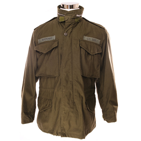Vintage US Army M-1965 M65 Field Jacket 1967 Vietnam War Size Small Short.