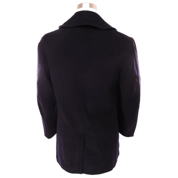 Vintage US Navy Peacoat Size Medium.  Owner Chief Petty Officer Shearer.
