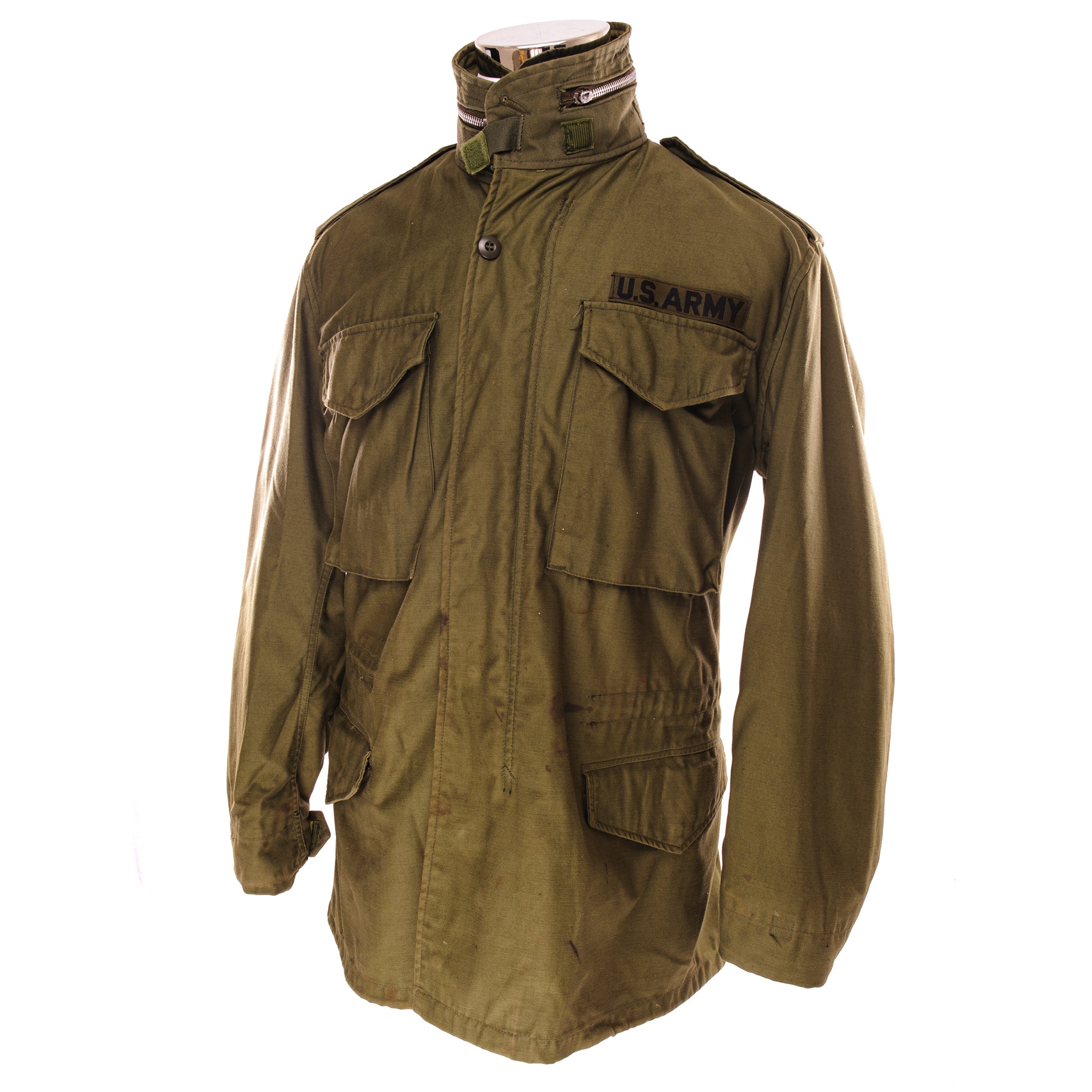 VINTAGE US ARMY M-1965 M65 FIELD JACKET 1971 VIETNAM WAR