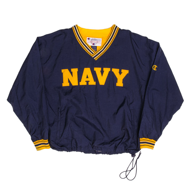Vintage Usn Us Navy Champion Pullover Jacket Size XL 1990S 