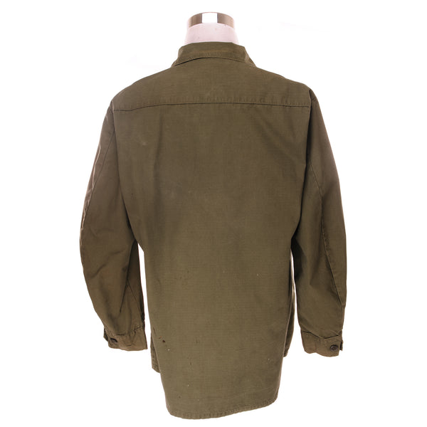Us Army 1968 Vietnam Tropical Combat Jacket 4th Pattern With Star Stamped Size Large Long.