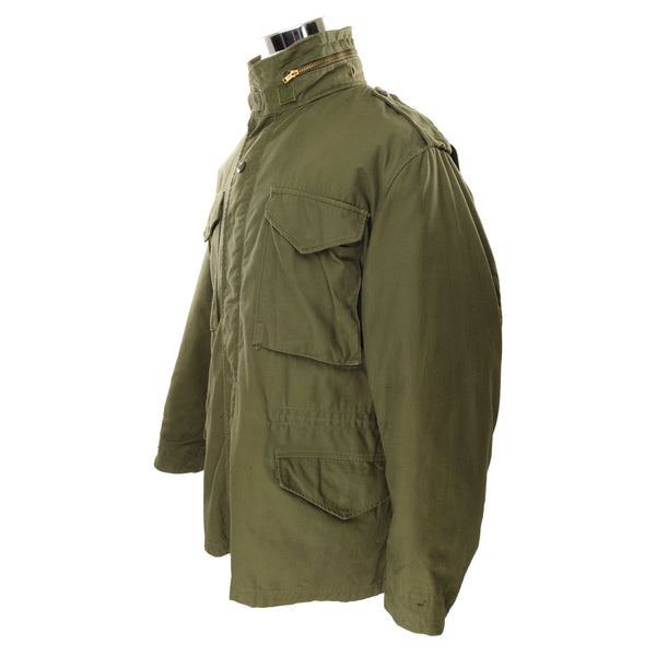 Vintage Us Air Force M-1965 M65 Field Jacket 1974 Size Medium Regular  Stock No: 8415-00-782-2939  DSA100-76-C-0889