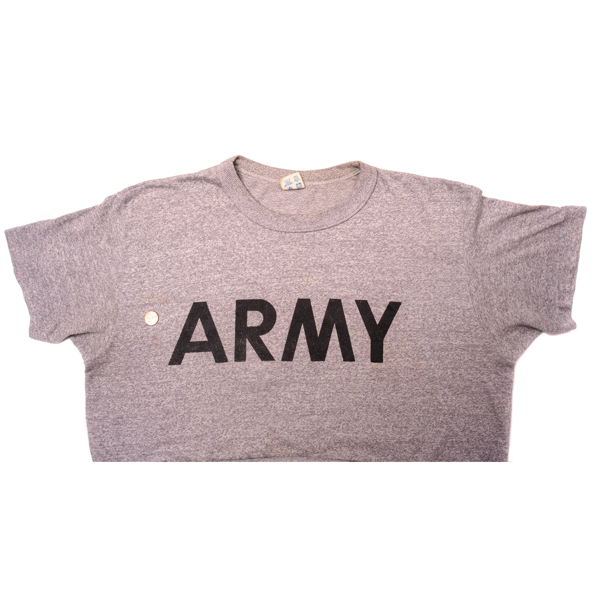VINTAGE CHAMPION US ARMY TEE SHIRT 1980s SIZE MEDIUM MADE IN USA