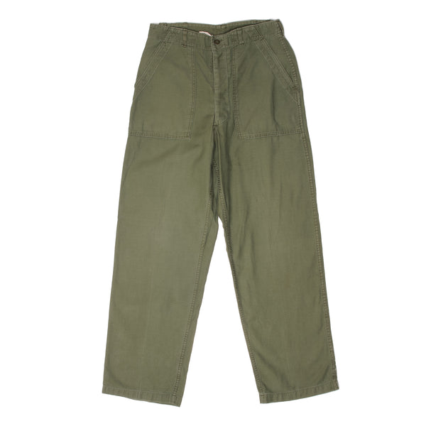Vintage Us Army Utility Trousers Pants Type 1 1964 Vietnam War Medium