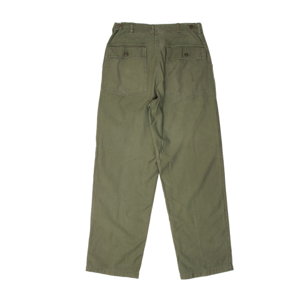 Vintage Us Army Utility Trousers Pants Type 1 1964 Vietnam War Medium