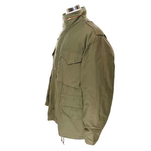 Vintage Us Army M-1965 M65 Field Jacket Size Large Regular   Stock No. 8415-00-782-2942