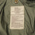 Vintage US Army M-1965 M65 Woodland Camouflage Pattern Field Jacket 1999 Size Medium Regular.