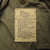 Vintage US Army M-1965 M65 Woodland Camouflage Pattern Field Jacket 1991 Size Large Short.  Stock No. 8415-01-099-7837  DLA100-91-C-0490