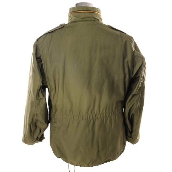 VINTAGE US ARMY M-1965 M65 FIELD JACKET WITH LINER 1975 SIZE LARGE SHORT DEADSTOCK