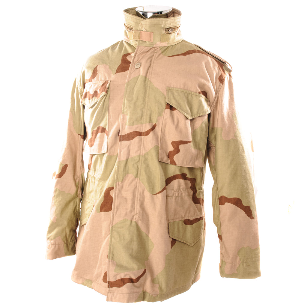 American Desert Camo Vintage Field Jacket 90s Military 