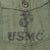 VINTAGE USMC US MARINE CORPS UTILITY SHIRT P-64  P64 1968 VIETNAM WAR
