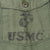 VINTAGE USMC US MARINE CORPS UTILITY SHIRT P-64  P64 1968 VIETNAM WAR