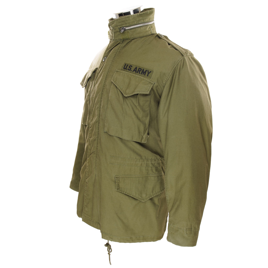 Us Army M-1965 M65 Field Jacket 1967 Vietnam War Size Small Regular  DSA 100-67-C-4540  STOCK NO. 0405-782-2936