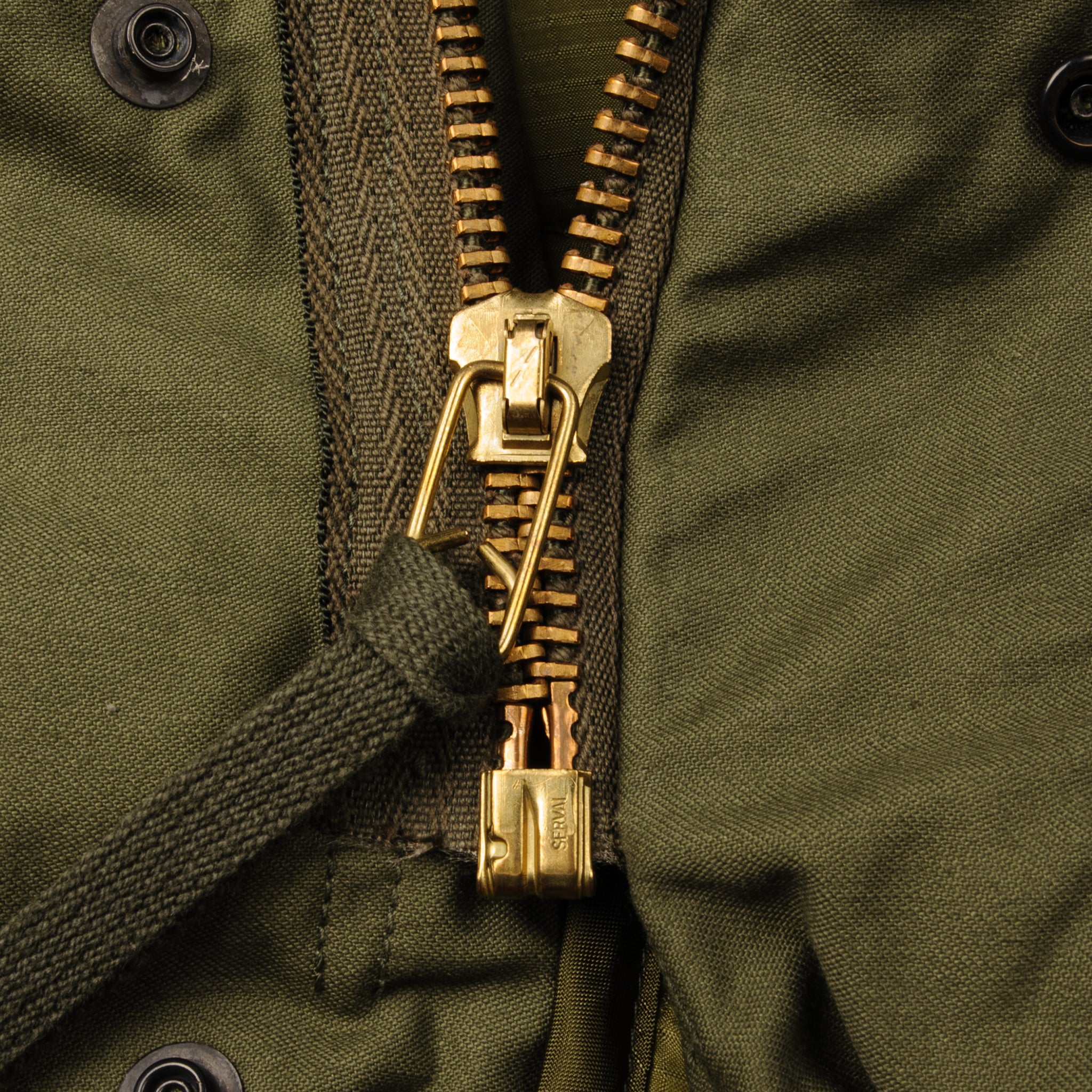 VINTAGE US ARMY M-1965 M65 FIELD JACKET WITH LINER 1975 SIZE