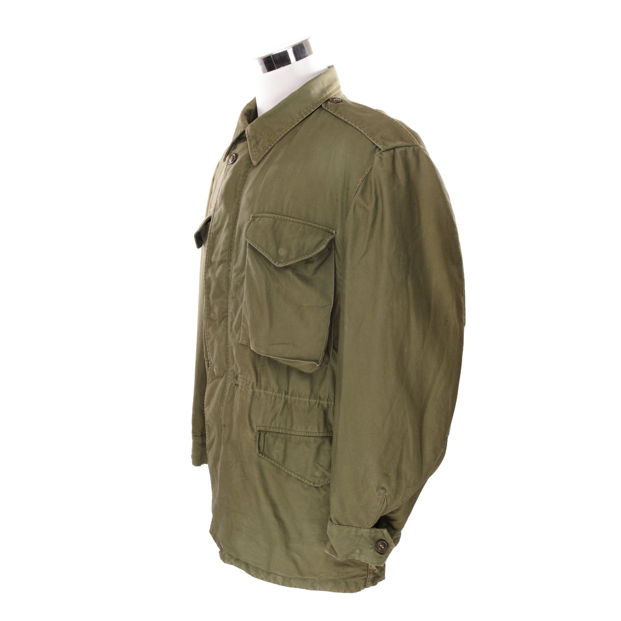 Vintage Us Army Field Jacket M-1951 M51 1958 Vietnam War Medium Regula –  Rare Gear Usa