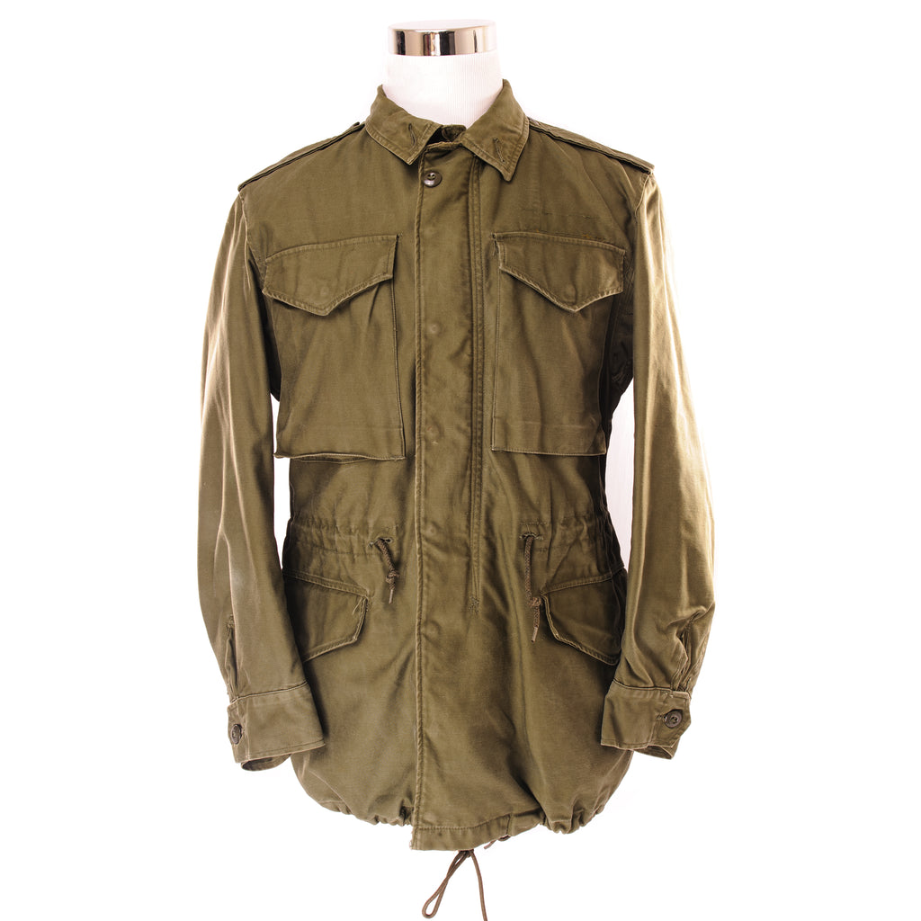 Vintage US Army M-1951 Field Jacket Korean War Size Small Regular.   Stock No. 8405-255-0390  Contract Number : 5652