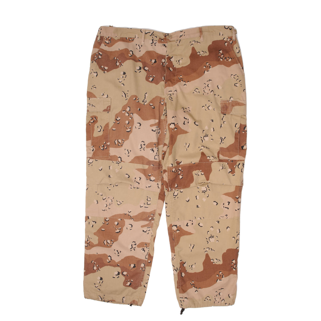 Vintage US Army Combat Trousers Pants Desert Camouflage Pattern Size 2XL Regular. Chocolate chip pattern  STOCK NO. 8415-01-109-3115