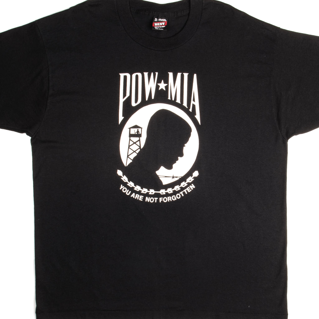 VINTAGE POW MIA TEE SHIRT SIZE XL MADE IN USA