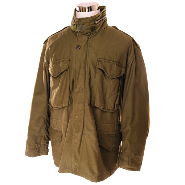 Vintage US Army M-1965 Field Jacket 1969 Vietnam War size Large Short.  DSA 100-69-C-1006  Stock No. 8405-782-2941