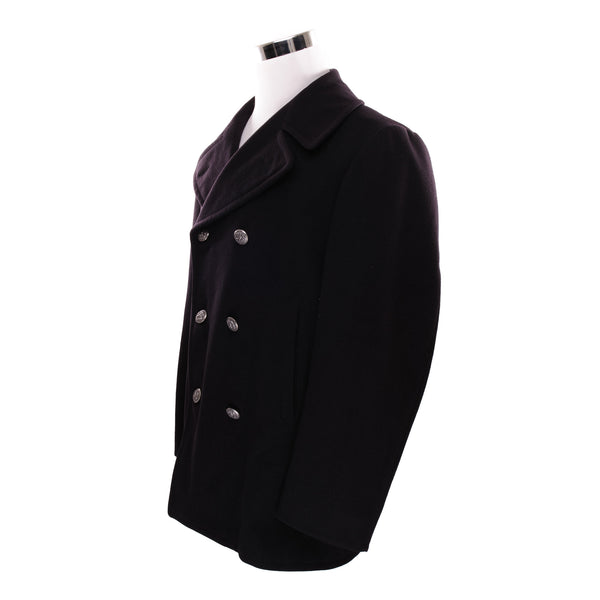 Vintage Usn Us Navy Peacoat 1974 Size 40R  DSA100-74-C-1291   