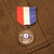 VINTAGE US ARMY WOOL FIELD JACKET WW2 ERA SIZE 34S WITH PATCHES, INSIGNIAS AND RIBBONS