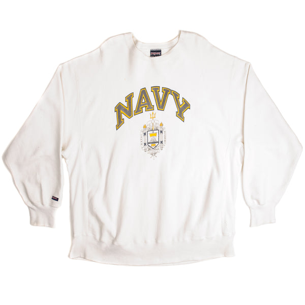 Vintage Jansport US Navy US Naval Academy Sweatshirt Size XXL Made In USA.