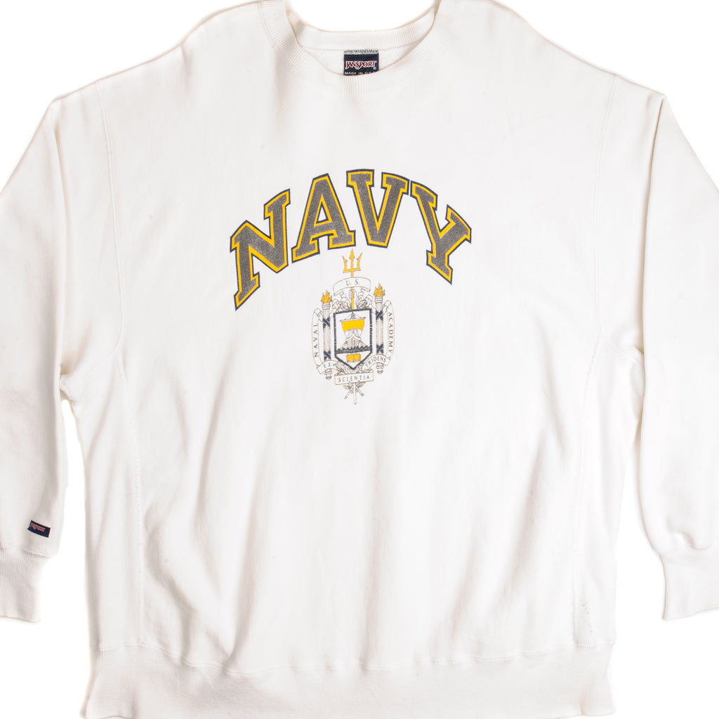 復古 JANSPORT USN 美國海軍衛衣尺寸 2XL XXL 美國製造