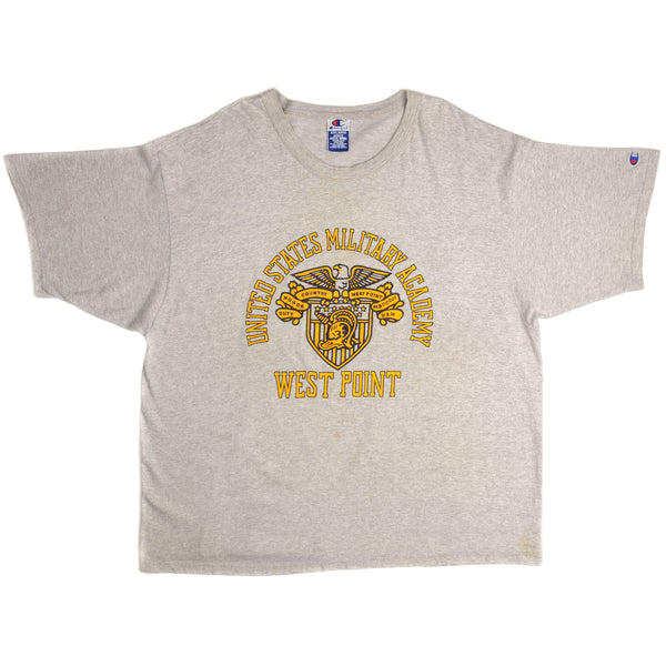 Vintage Champion USMA United States Military Academy West Point Tee Shirt 1990S Size XXL.