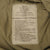 Vintage US Army M-1965 Field Jacket 1991 size Large Regular.  Stock No. 8415-00-782-2942 DLA 100-91-C-0450