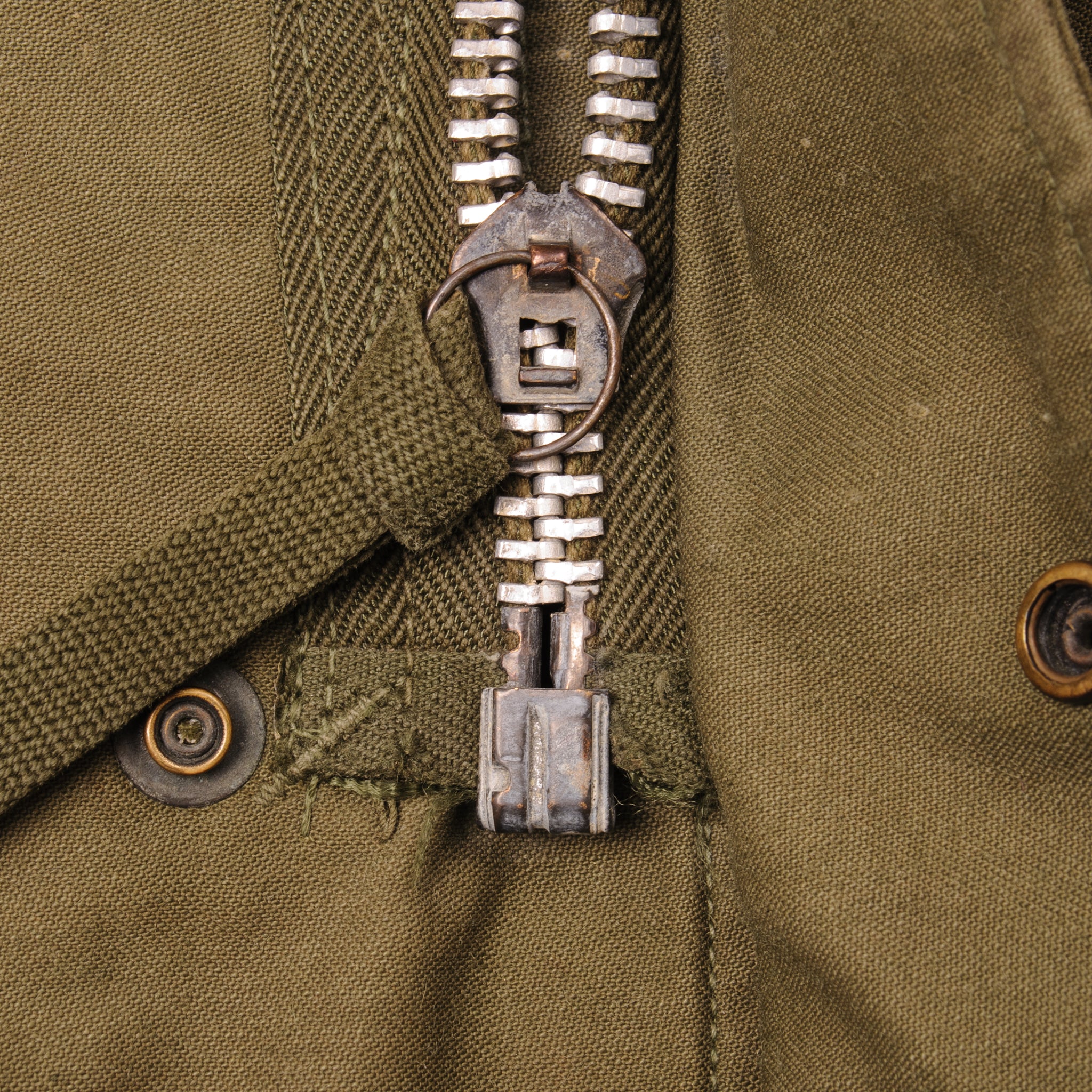 VINTAGE US ARMY M-1951 M51 FIELD JACKET KOREAN WAR ERA SIZE