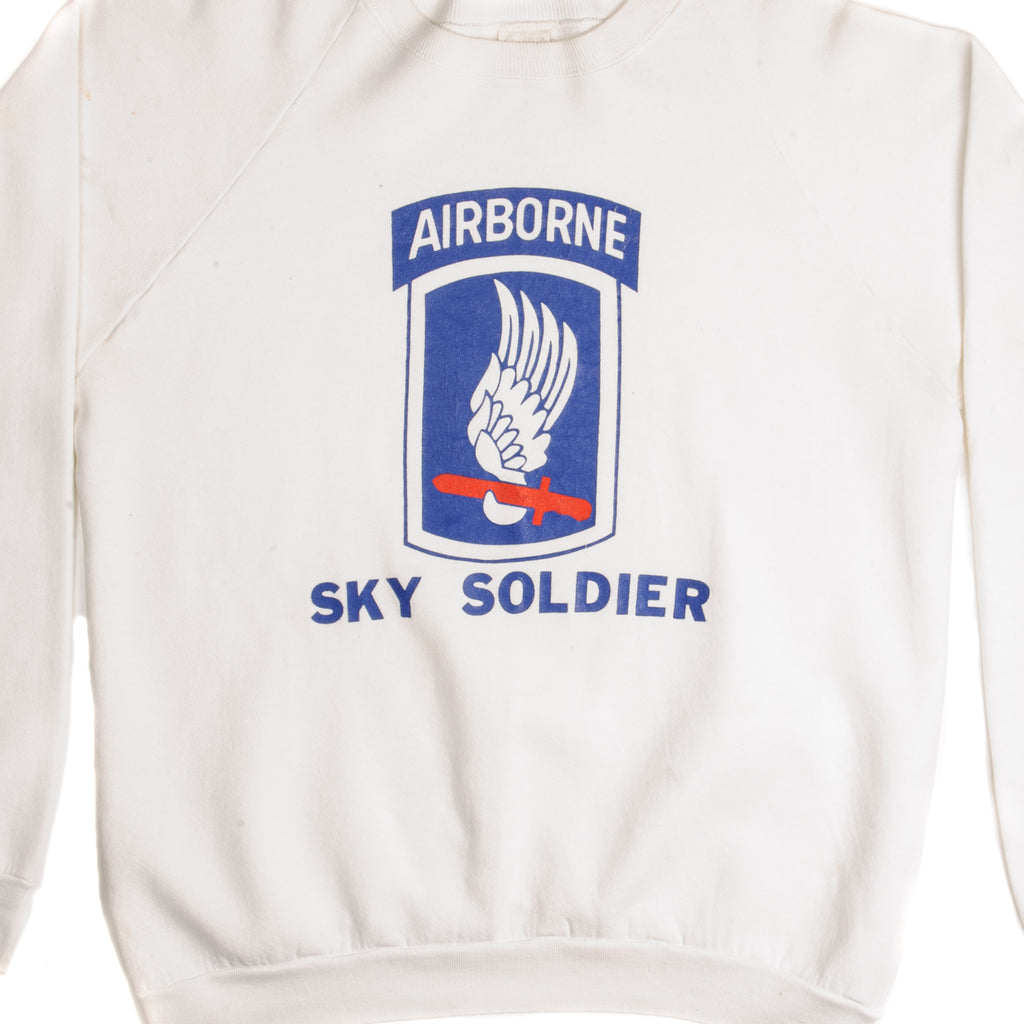 ビンテージ 米軍 空挺部隊 スカイソルジャー スウェットシャツ サイズ XL アメリカ製