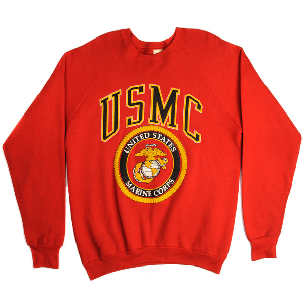 Vintage United States Marine Corps Sweatshirt Size XL Made In USA.