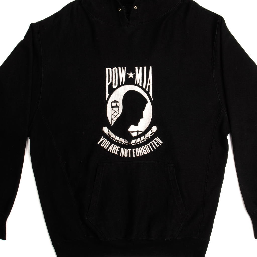 VINTAGE POW MIA HOODIE SWEATSHIRT SIZE 2XL