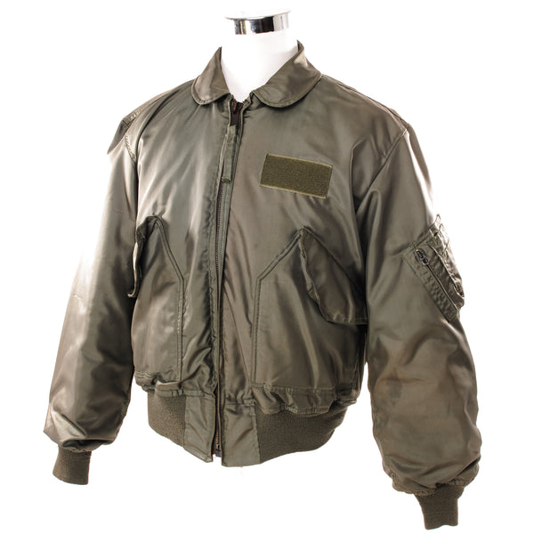 VINTAGE US AIR FORCE CWU 45/P 45P WINTER FLIGHT JACKET 1984 SIZE LARGE