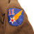 ヴィンテージ USAAF ユニフォーム ウール ドレス ジャケット 1942 WW2 サイズ 37R パッチ付き