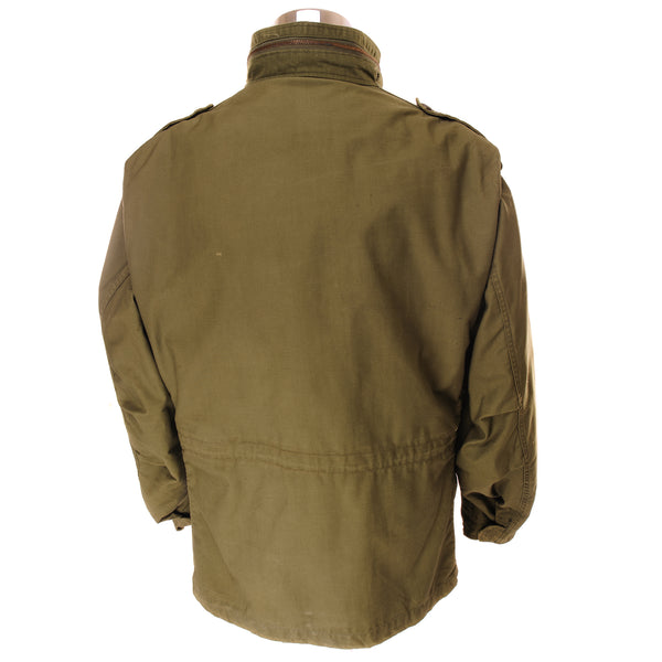 Vintage US Army M-1965 Field Jacket 1975 Vietnam War Size XL Regular.  Stock No : 8415-00-782-2945 DSA100-75-C-1200