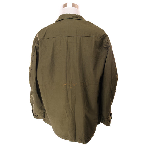 Vintage US Army Tropical Combat Jacket 5th Pattern Rip-Stop Poplin 1969 Vietnam War Size XLarge Regular.  Stock No. 8405-935-4713  DSA 100-69-C-1175