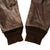 VINTAGE BRILL BROS LEATHER FLIGHT JACKET TYPE G1 G-1 SIZE 44